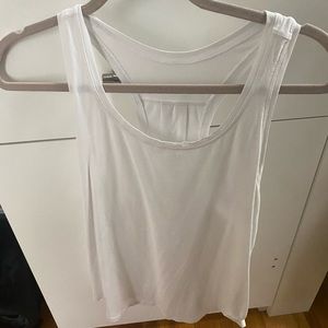 Lululemon  racer back tank top white